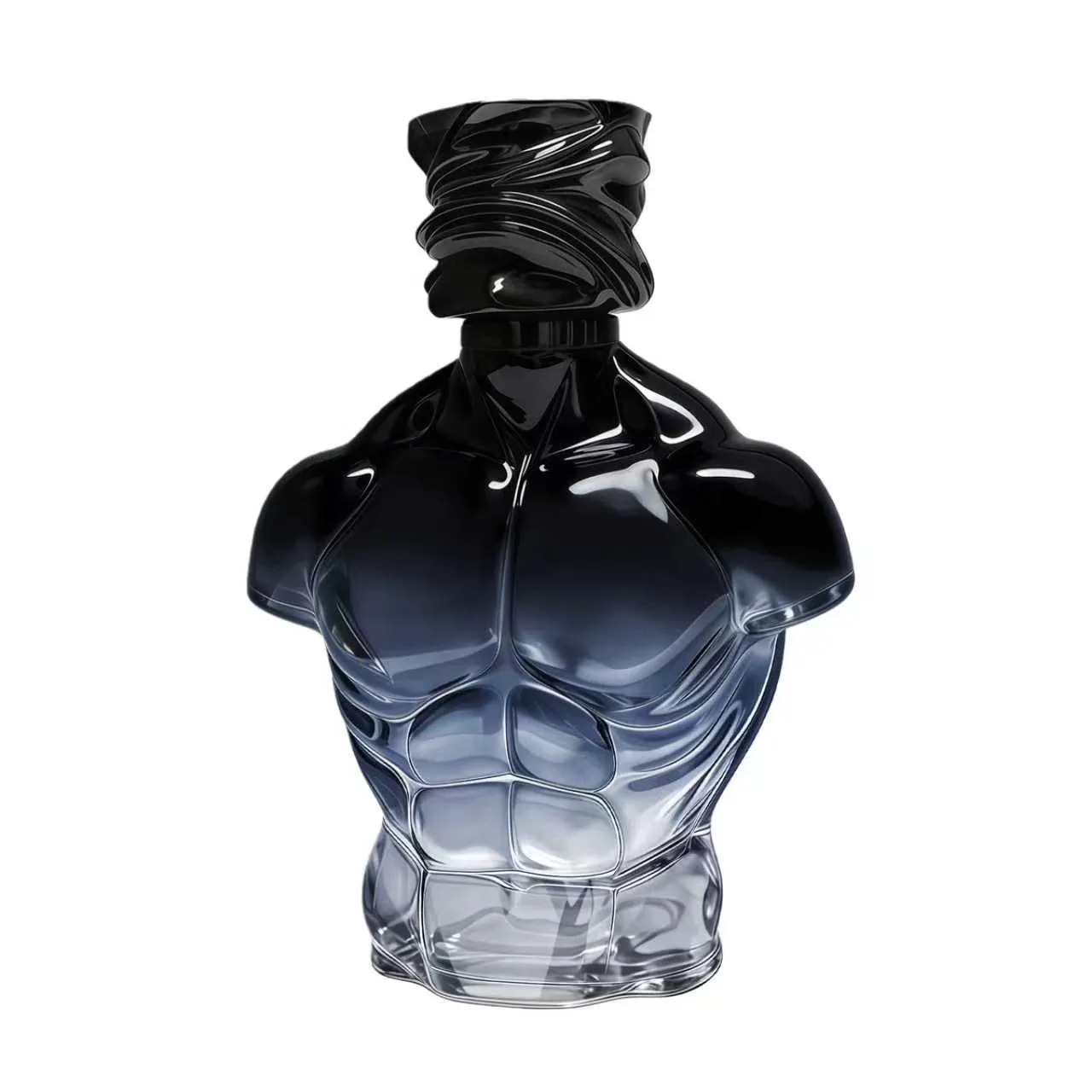 Detail of the NEORBIS sculptural bottle design